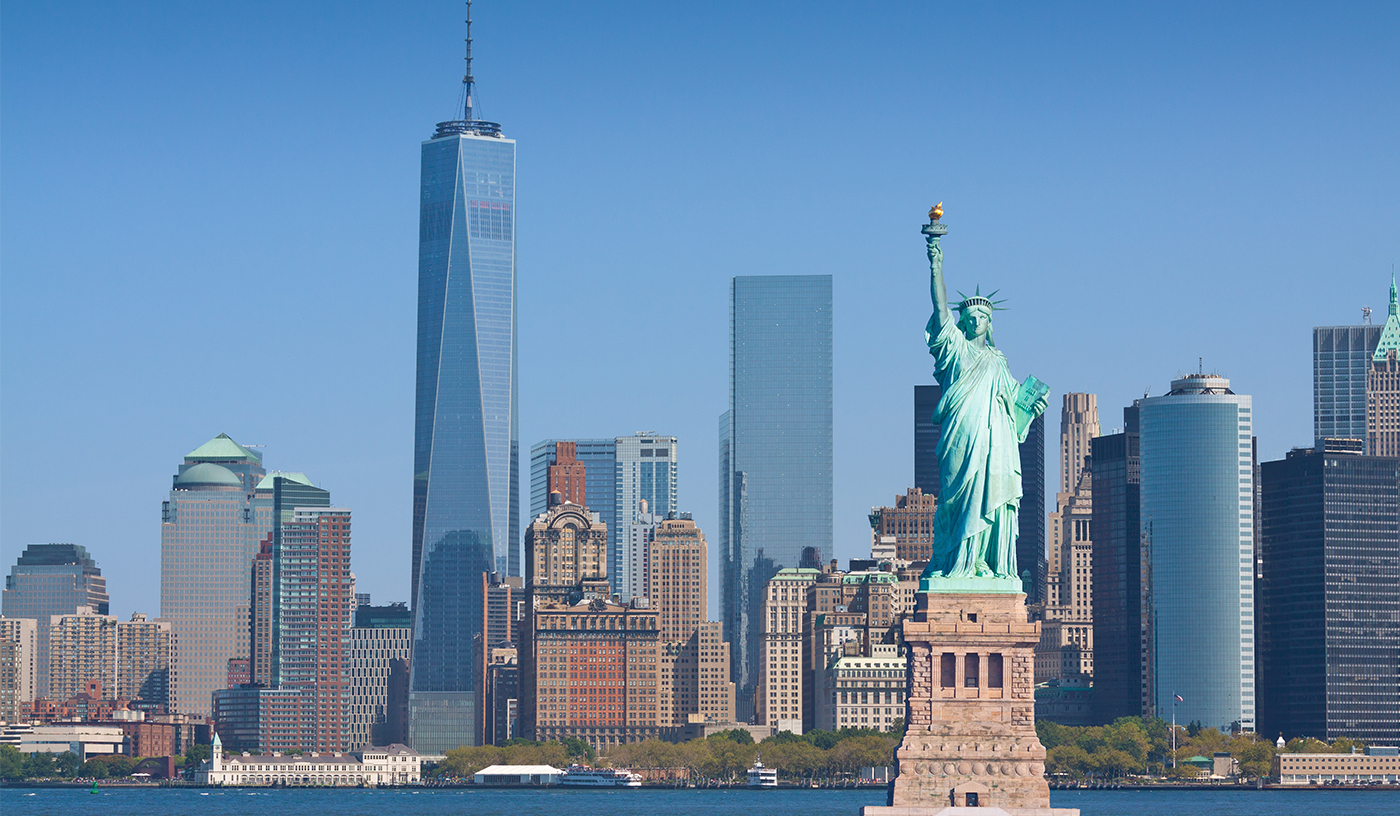 New York financial skyline representing global capital markets